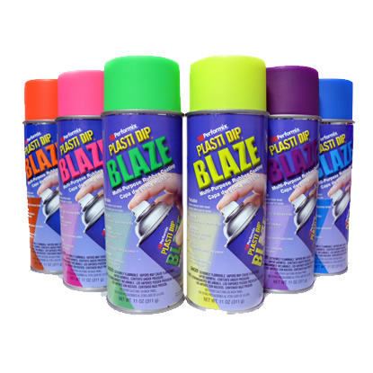 Plasti Dip - Plasti Dip - Blaze - Aerosol Spray - Fluorescent / Neon Colours - 400ml