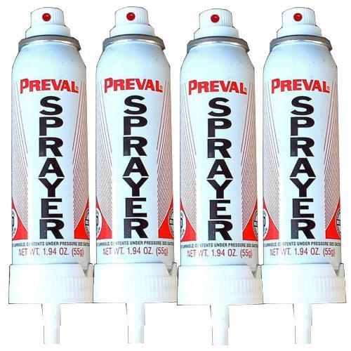 Plasti Dip - Preval - 4 x Aerosol Spray Units Only