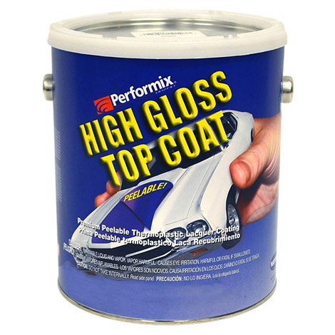 Prestec 27x6 Hi-Gloss Topcoat - Clear, Polyester