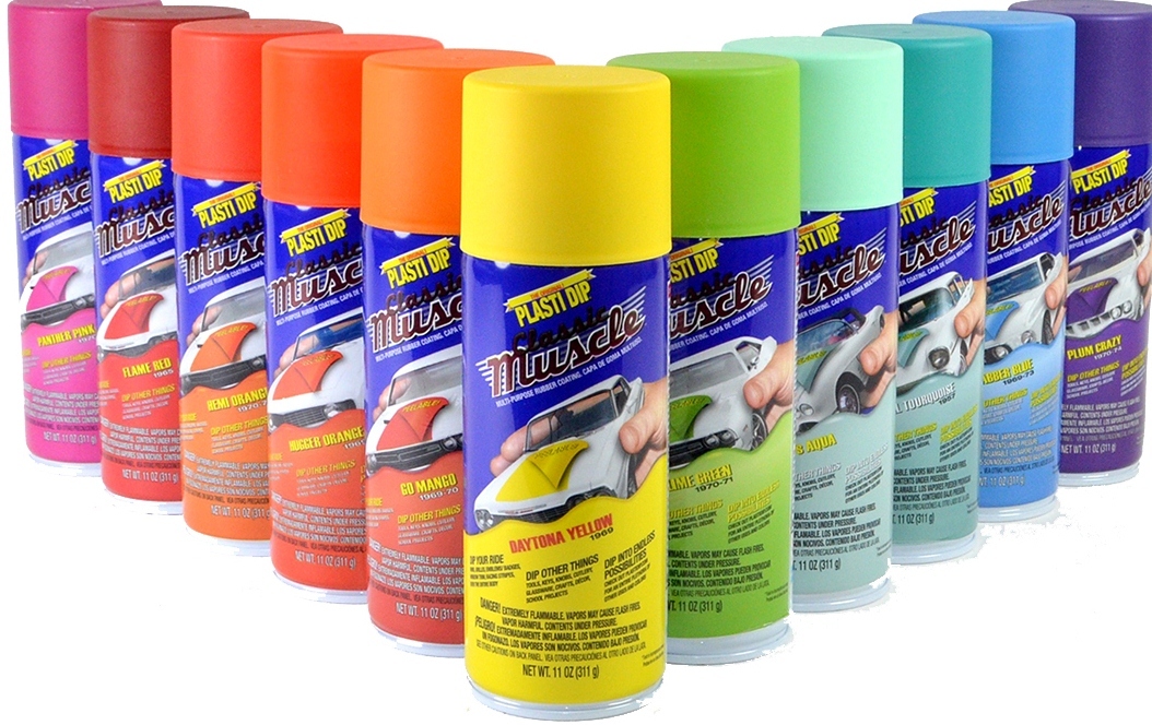 Novasol Spray - Plasti Dip - Classic Muscle Colors - Aerosol Spray - (311g)