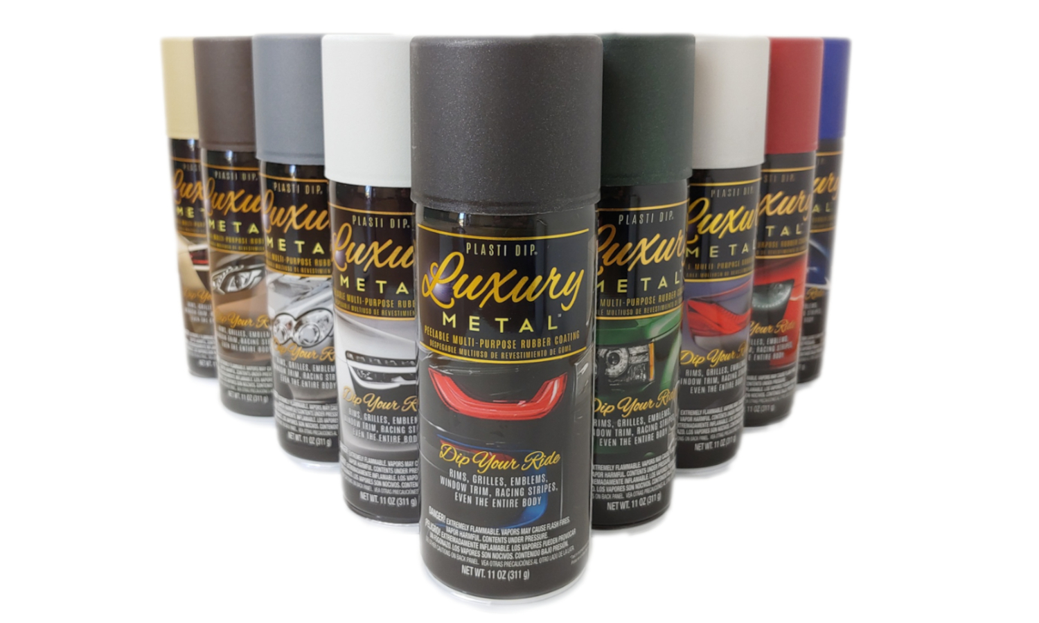 Novasol Spray - Plasti Dip - Luxury Metal - Aerosol Spray - 311g