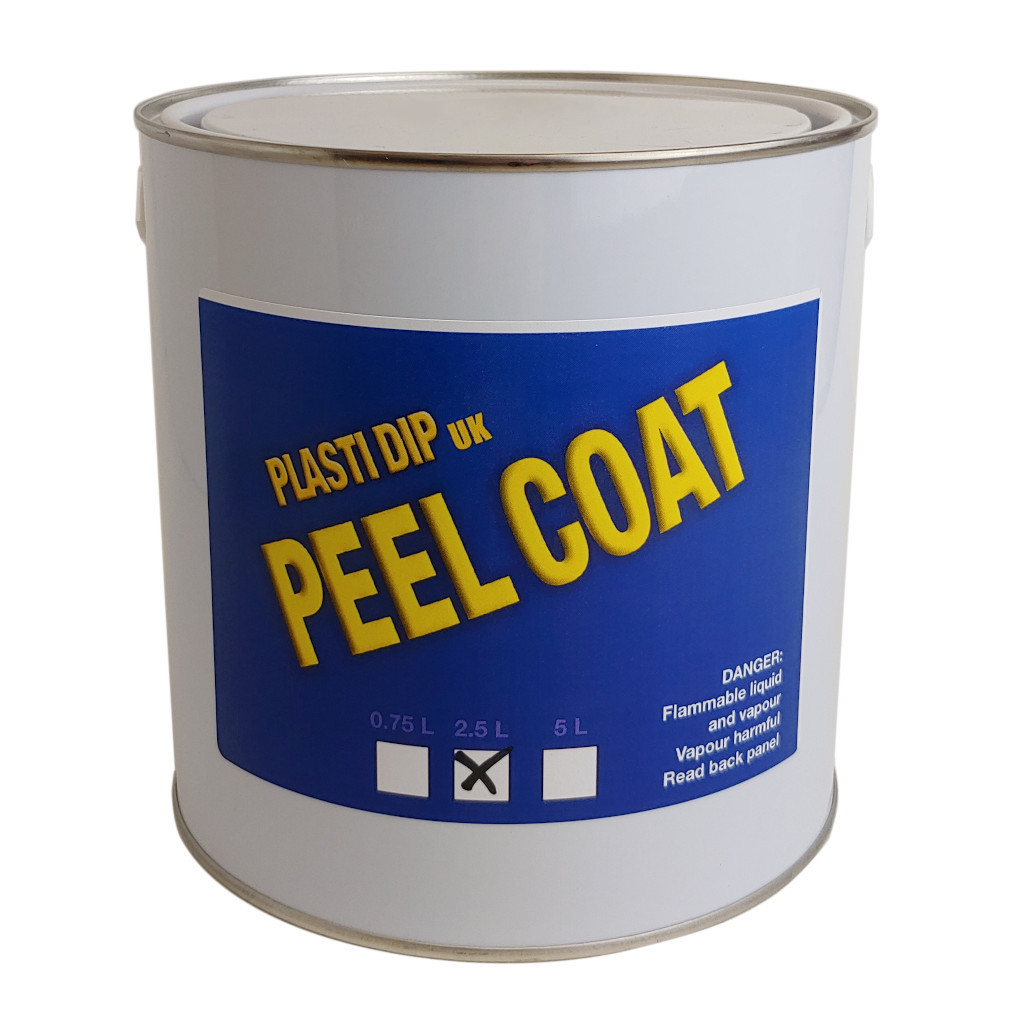 Plasti Dip - Peel Coat - Temporary Coating - 2.5ltr