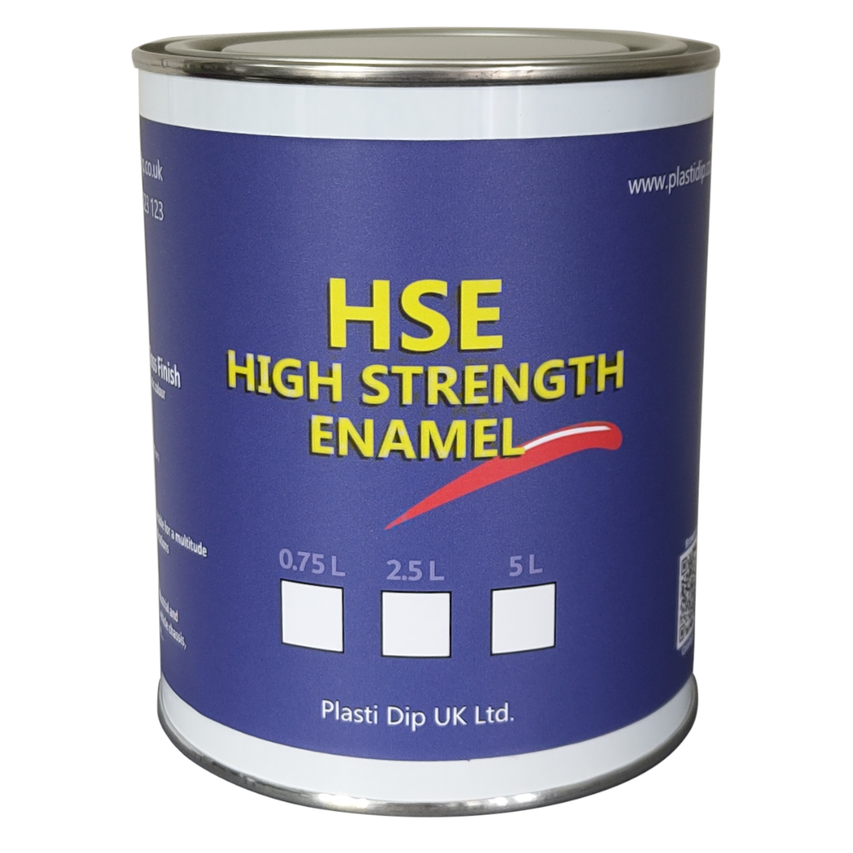 Plasti Dip - HSE -  High Strength Enamel - 2.5 Litre Can