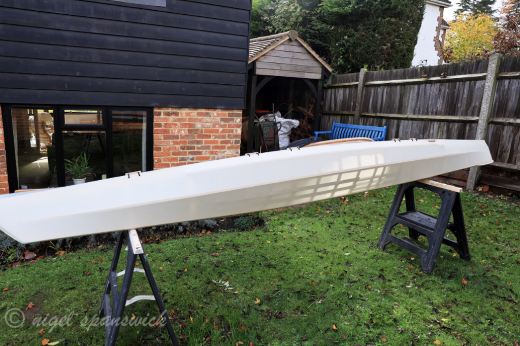 using Plasti Dip HCF to coat a skin on frame kayak