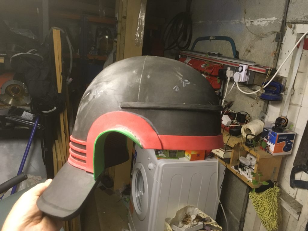 cosplay roman helmet