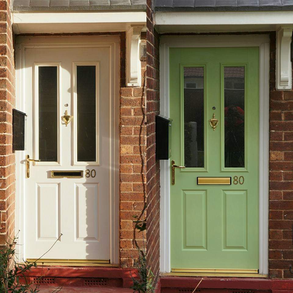 temporary coating on upvc front door