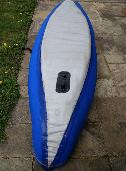 re-waterproofing an inflatable kayak