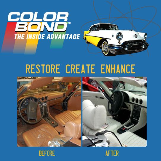 Colorbond LVP Refinisher - Car interior paint for seats, dashboards, door  panels 