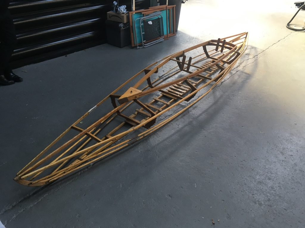 1930s kayak frame