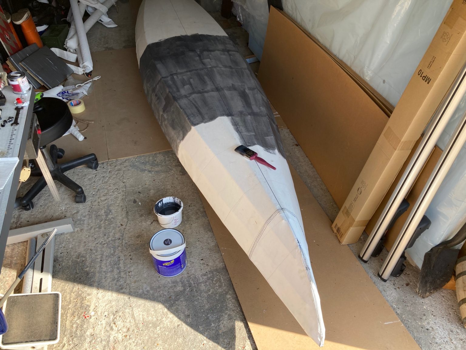 Using Plasti Dip to waterproof a collapsible kayak Plasti Dip